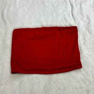 Windsor Red Tube‎ Top Sleeveless Stretch Casual Party Going Out Top Medium